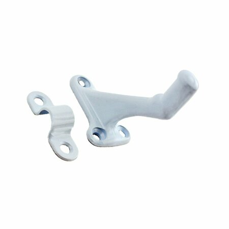 IVES COMMERCIAL Aluminum Handrail Bracket White Finish 059AW